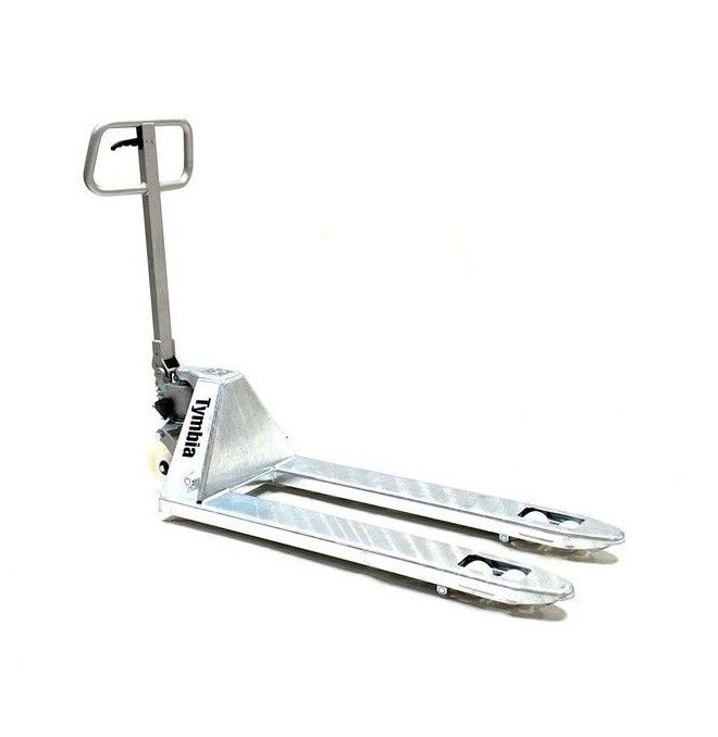 Transpalettes Inox et Galvanisés-TYMBIA-Transpalette Galvanisé 1150x525capacité 2500kg