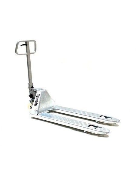 Transpalettes Inox et Galvanisés-TYMBIA-Transpalette Galvanisé 1150x525capacité 2500kg