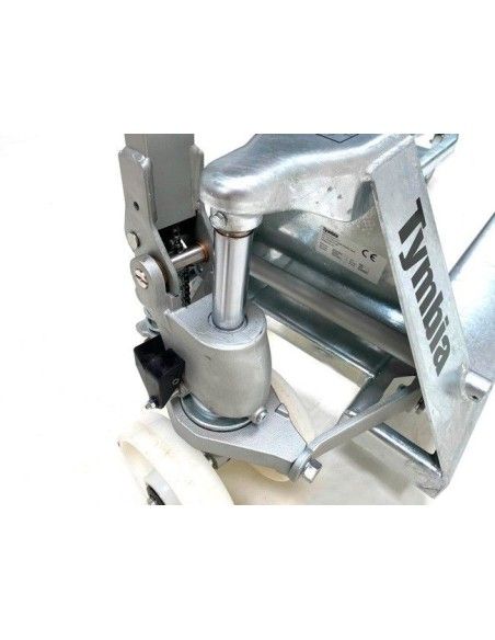 Edelstahl- und Verzinkte Hubwagen-TYMBIA-Palettenwagen Verzinkt 1150x525mm 2500kg kapazität