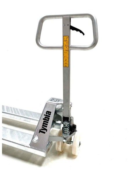 Transpalettes Inox et Galvanisés-TYMBIA-Transpalette Galvanisé 1150x525capacité 2500kg
