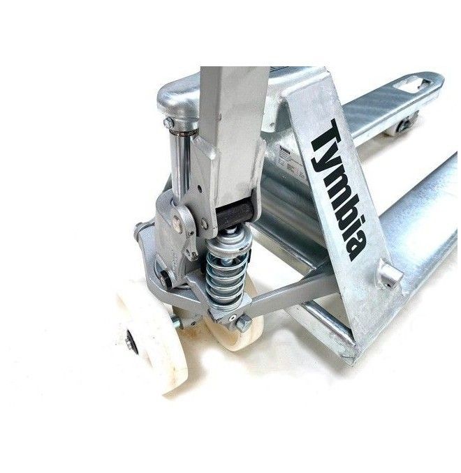 Edelstahl- und Verzinkte Hubwagen-TYMBIA-Palettenwagen Verzinkt 1150x525mm 2500kg kapazität