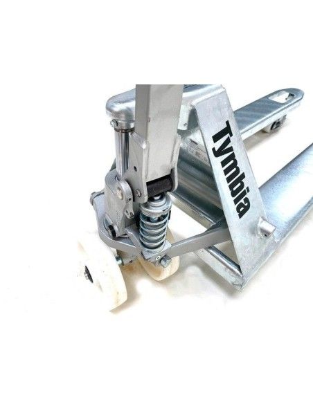 Transpalettes Inox et Galvanisés-TYMBIA-Transpalette Galvanisé 1150x525capacité 2500kg