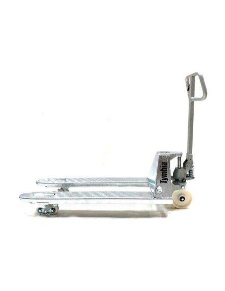 Edelstahl- und Verzinkte Hubwagen-TYMBIA-Palettenwagen Verzinkt 1150x525mm 2500kg kapazität