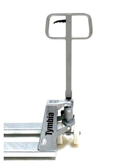 Transpalettes Inox et Galvanisés-TYMBIA-Transpalette Galvanisé 1150x525capacité 2500kg