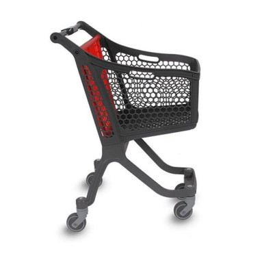Supermercati e magazzini--Carrello del supermercato Plastica 75L 2