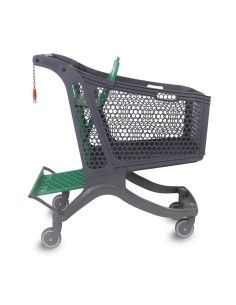 Supermarchés et entrepôts-Chariot de supermarché Plastique 180L 2