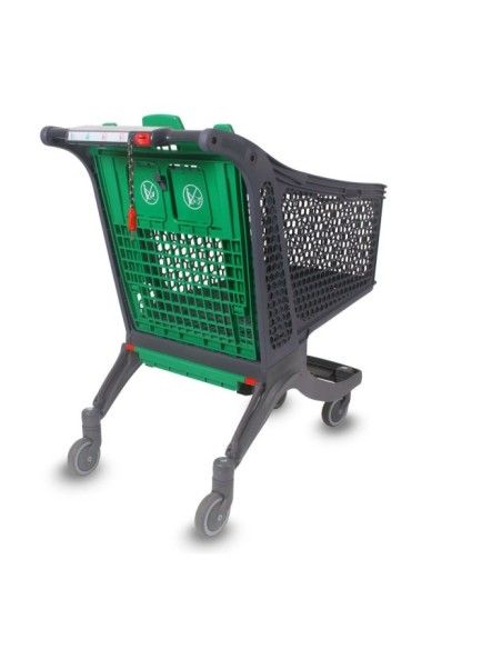 Supermercados e armazéns..-Carrinho de supermercado Plástico 180L