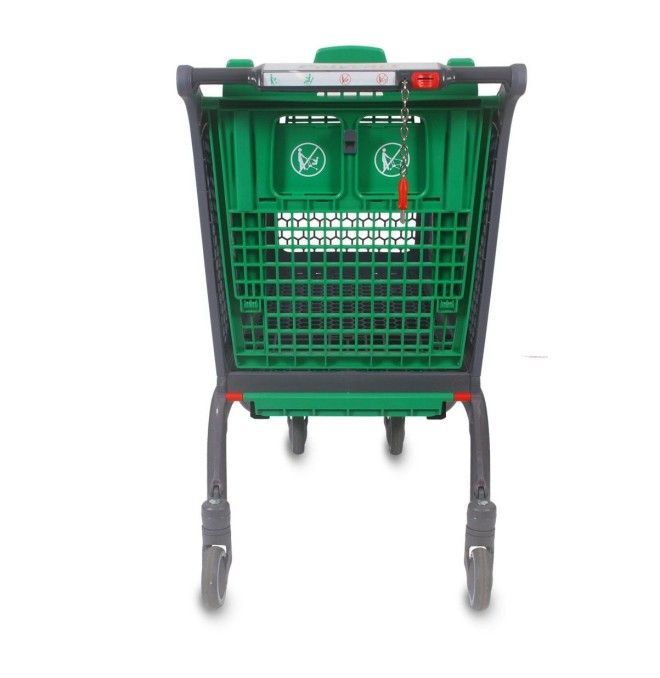 Supermercati e magazzini.-Carrello del supermercato Plastica 180L