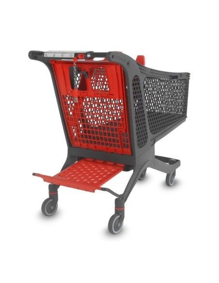 Supermercati e magazzini.-Carrello del supermercato Plastica 240L