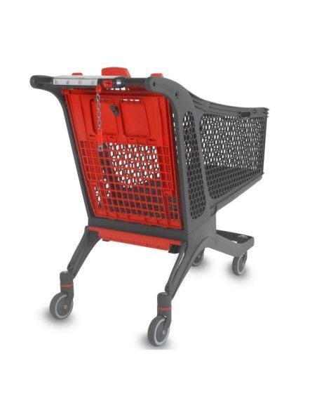 Supermärkte und Lager.-Supermarktwagen Kunststoff 240L
