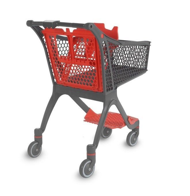 Supermercados y almacenes--Carro Supermercado Plástico 100L