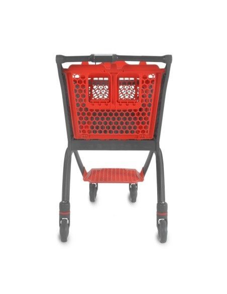 Supermarchés et entrepôts-Chariot de supermarché Plastique 100L