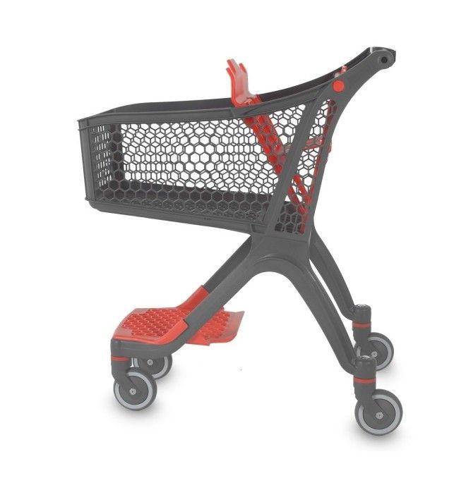 Supermarchés et entrepôts-Chariot de supermarché Plastique 100L