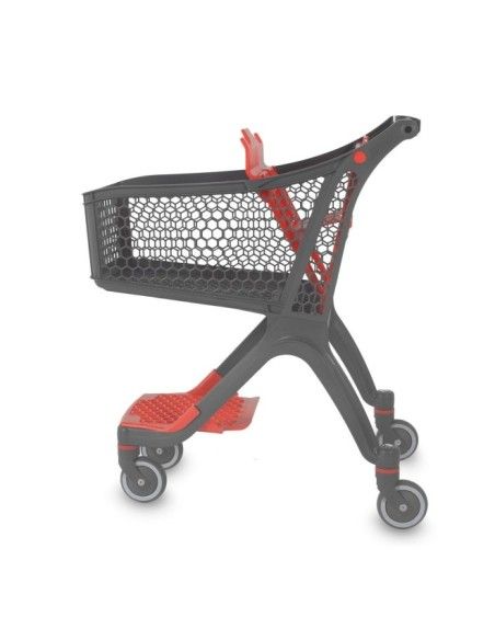 Supermercados y almacenes--Carro Supermercado Plástico 100L