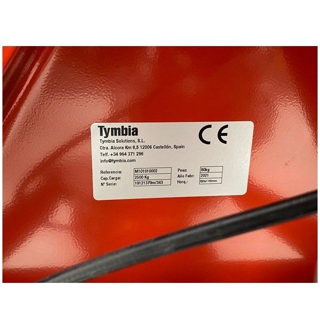Transpalettes Manuels--Transpalette manuel (avec frein) 1150x540mm, 2500 kg