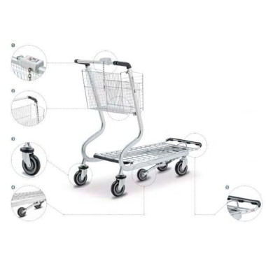 Supermercados y almacenes--Carro de transporte para múltiples tareas 2