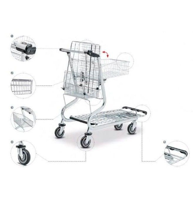 Supermarchés et entrepôts-Voiture transport pour le jardinage et le dys