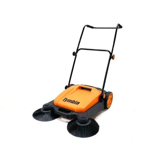 Varredores e esfregadores-TYMBIA-Varredor Varredura manual de 650mm de largura, desempenho de 2600 m2/h