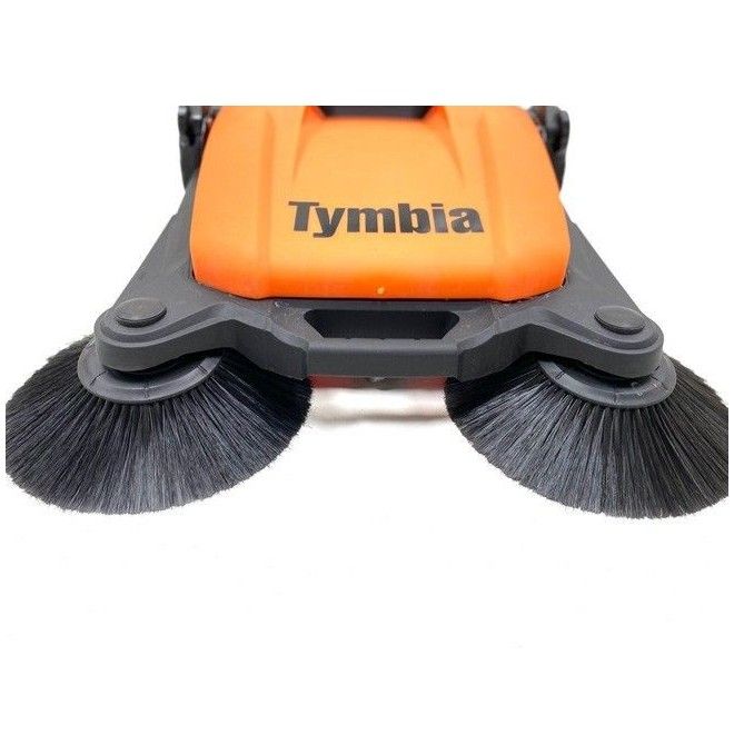 Varredores e esfregadores-TYMBIA-Varredor Varredura manual de 650mm de largura, desempenho de 2600 m2/h