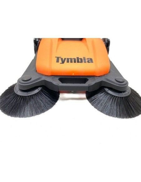 Barredoras Industriales-TYMBIA-Barredora Manual 650mm ancho barrido, 2600 m2/h rendimiento