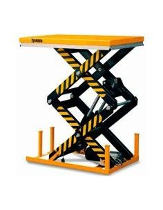 Tables électriques-TYMBIA-Table élévatrice électrique 1000 kg à 1780mm 1300x820mm (double ciseaux)