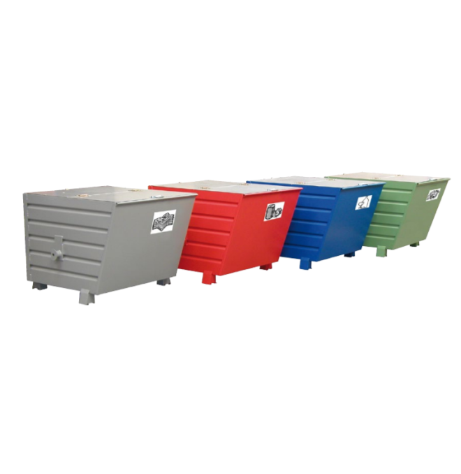 Trolley-Container--Kippbehälter für Gabelstapler mit Util