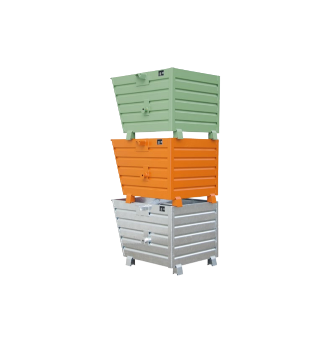 Trolley-Container--Kippbehälter für Gabelstapler mit Util