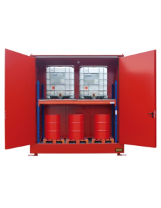 Cabinets--Cabinet ignifugo for IBC containers and drums