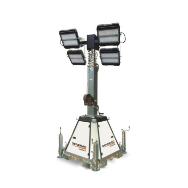 Portable Generator Sets--Torre de lighting (10M) 4x240W G4 LED)