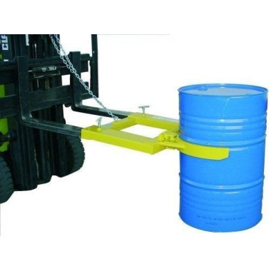 For loading pumps and drums--Implementation vertical drum clamp