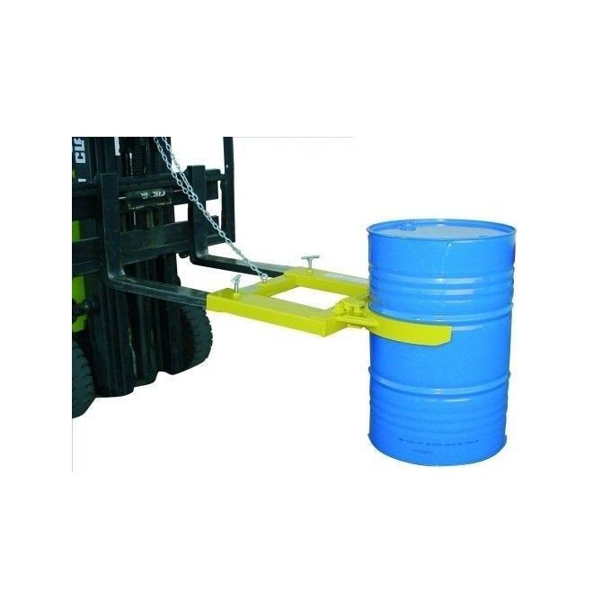 Per pompe di carico e tamburi--Implementazione morsetto per tamburo verticale