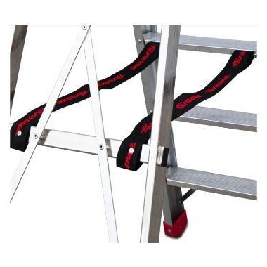 Treppe--Leiter profi in aluminium mit komfortablen schritten 2