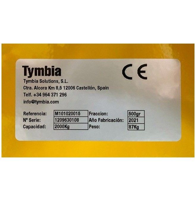 Pesagem de Paletes--Pack 10Uds papel para impressora (Pesando porta-paletes Com a impressora - Ref.M1020015 e M101020031)