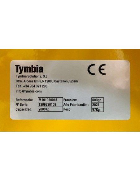 Transpaletas Pesadoras--Pack de 10Uds de Papel para impresora (Transpaleta Pesadora Con Impresora - Ref.M101020015 y M101020031)
