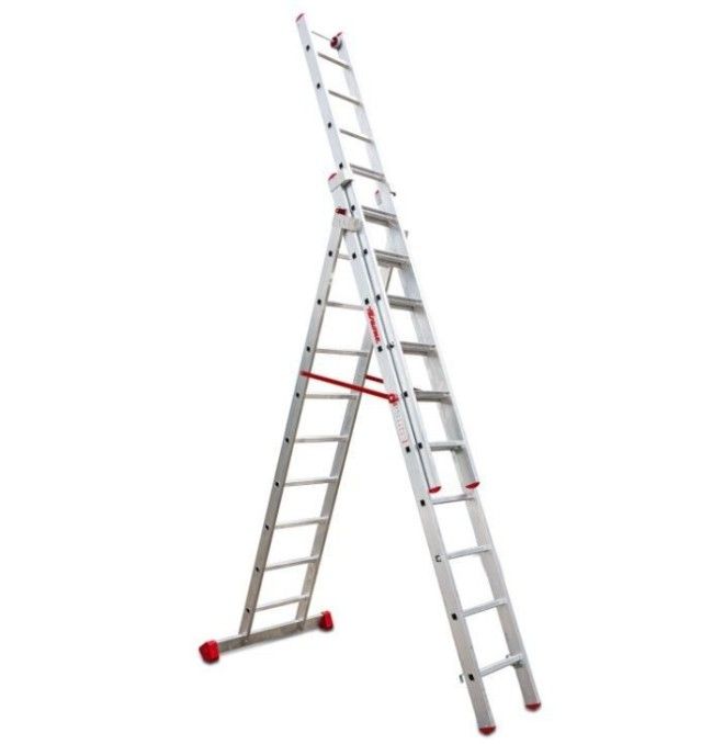 Stairs--Ladder multi-purpose of three sections