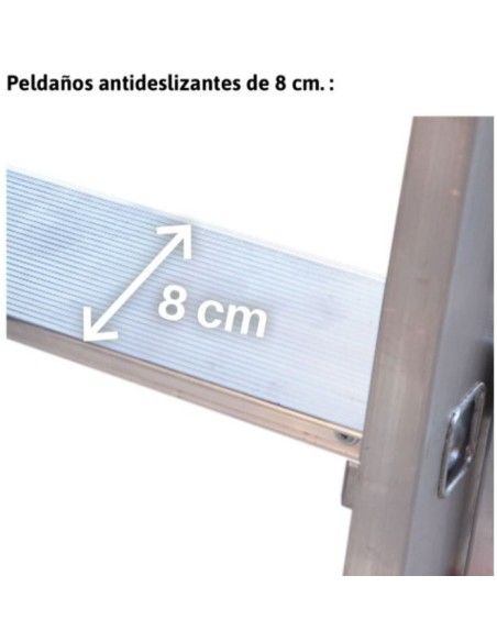 Escaliers--Échelle multifonctions de trois sections