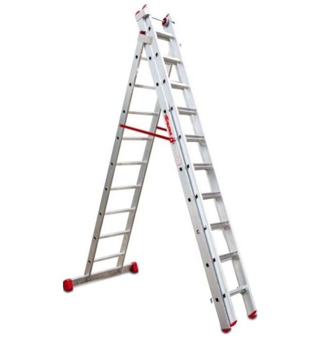 Stairs--Ladder multi-purpose of three sections