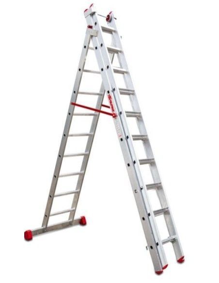 Stairs--Ladder multi-purpose of three sections