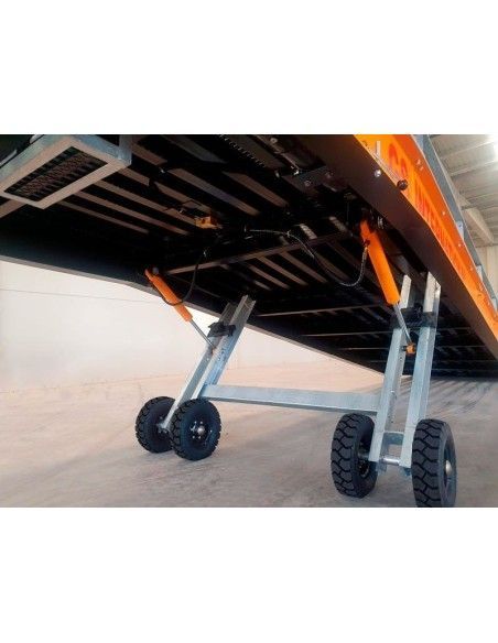 Loading Ramps--Loading ramp electric 12 ton. with battery platform