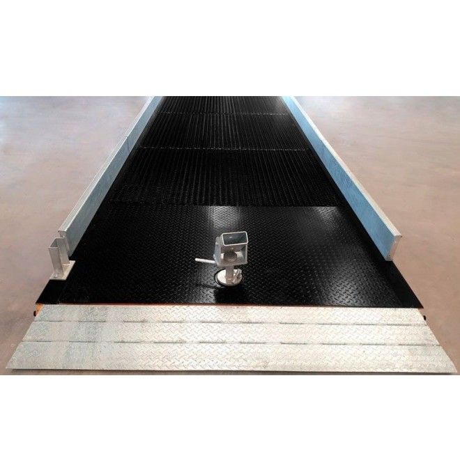 Rampe di Carico--Rampa di carico elettrico 12 ton. con piattaforma batteria