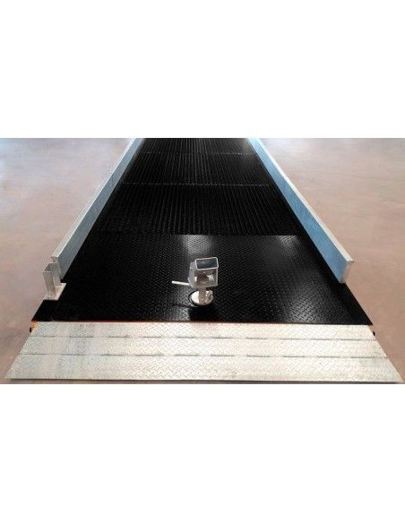 Laderampen--Laderampe elektrische 12 tonnen mit batterieplattform