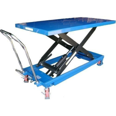 Tableaux manuels..-Table élévatrice manuelle 500 kg à 915 mm (base supérieure)