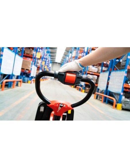 Transpallet Elettrici-TYMBIA-Transpallet elettrico 1500kg di litio extra (con ruote stabilizzatrici)