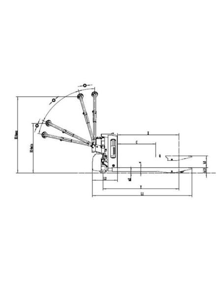 Transpaletas Eléctricas-TYMBIA-Transpaleta eléctrica 1500kg con litio - Agilidad logística