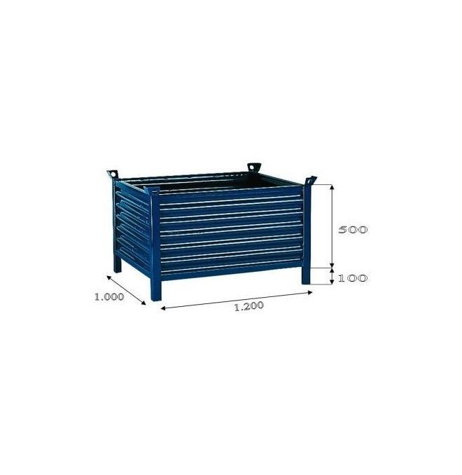 Contenitori e Cesti--Contenitore 800X500mm (piastra)