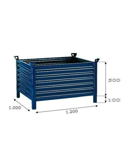 Contenitori e Cesti--Contenitore 800X500mm (piastra)