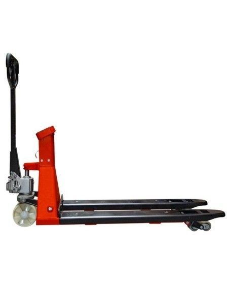 Weighing Pallet Trucks-TYMBIA-Weighing pallet truck 2000kg (With Printer) with Nylon Wheels