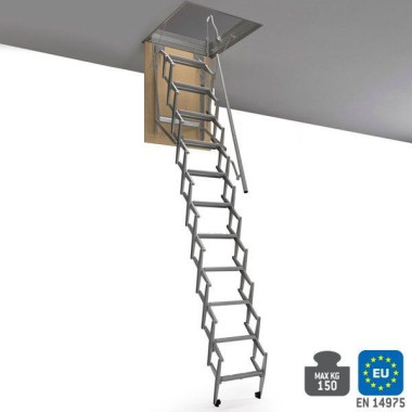 Escaliers--Échelle Marteau escamé 3 mètres
