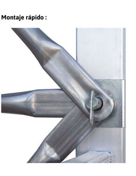 Scaffolding--Mini scaffolding aluminum 150kg - Ladder support