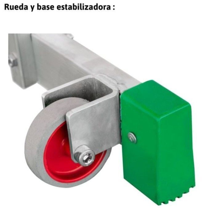 Andaimes-Mini andaime alumínio 150kg - Escada suporte